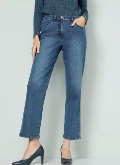 New BADER Jeans in 5-Pocket-Form BLAU