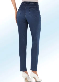 New BADER Jeans in Schlupfform DUNKELBLAU