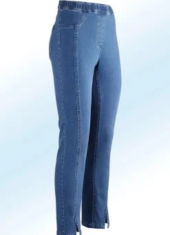 New BADER Jeans in Schlupfform JEANSBLAU