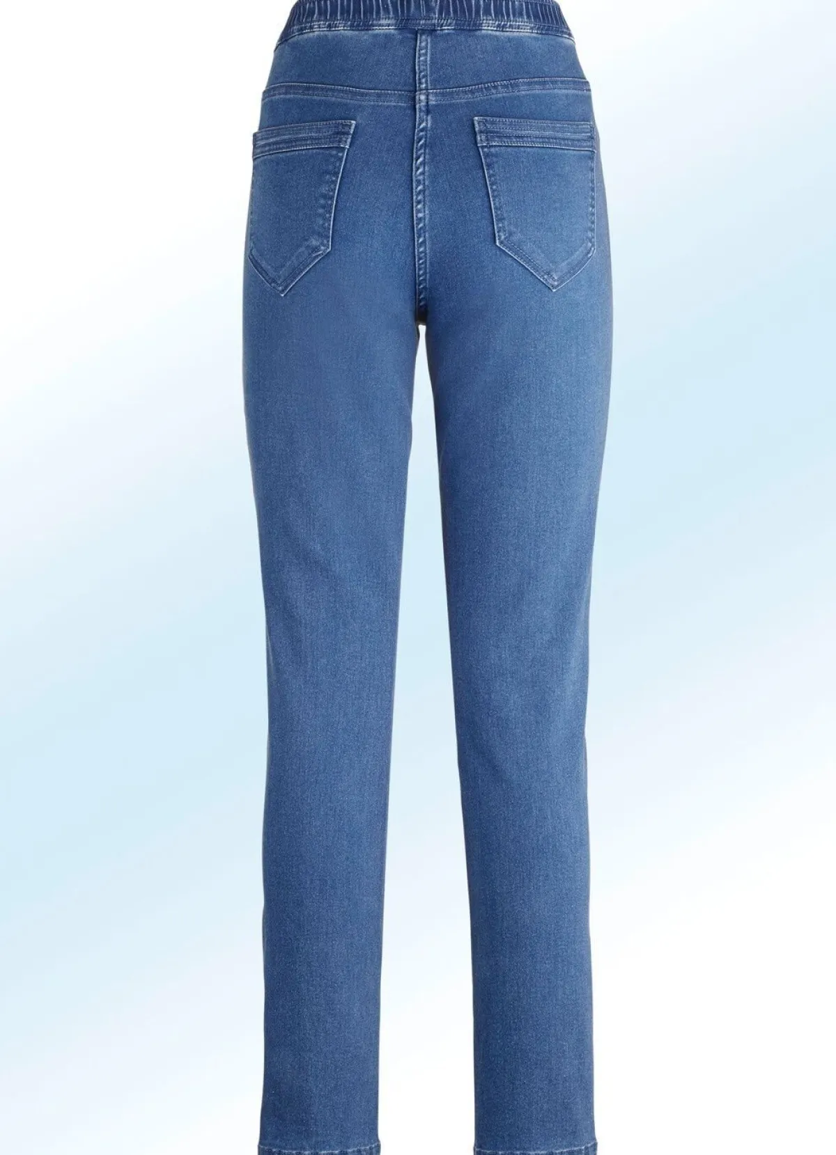 New BADER Jeans in Schlupfform JEANSBLAU