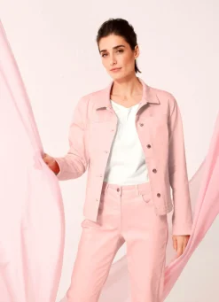 Online BADER Jeansjacke mit stiltypischen Nähten APRICOT