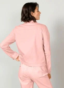 Online BADER Jeansjacke mit stiltypischen Nähten APRICOT