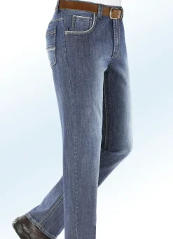 Clearance BADER Jeans mit modischen Details in 3 Farben HELLJEANS