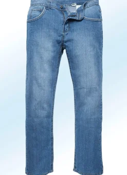 Clearance BADER Jeans mit modischen Details in 3 Farben HELLJEANS