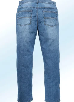 Clearance BADER Jeans mit modischen Details in 3 Farben HELLJEANS