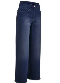Outlet COSMA Jeans mit modischer Beinweite DUNKELBLAU