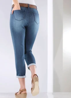 Outlet BADER Jeans mit Push-up-Effekt JEANSBLAU