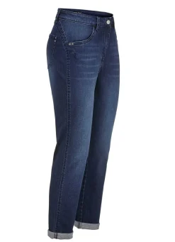 Hot BADER Jeans mit Push-up-Effekt DUNKELBLAU