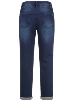 Hot BADER Jeans mit Push-up-Effekt DUNKELBLAU