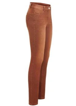Hot BADER Jeans mit Push-up-Effekt CAMEL