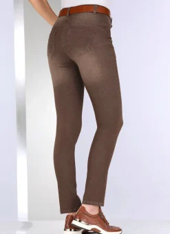 Online BADER Jeans mit Push-up-Effekt BRAUN