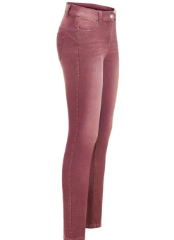 New BADER Jeans mit Push-up-Effekt BORDEAUX