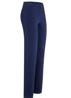 Online COSMA Jersey-Hose in Denim-Optik DUNKELBLAU