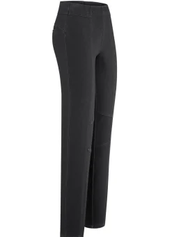 Discount COSMA Jersey-Hose in Denim-Optik SCHWARZ