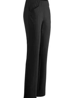 Discount BADER Jerseyhose mit ausgestellter Fußweite SCHWARZ