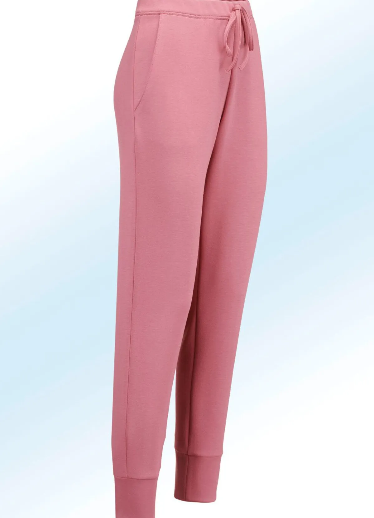 Best KLAUS MODELLE MADE IN GERMANY Jerseyhose im stadttauglichen Joggpant-Style DUNKELROSÉ