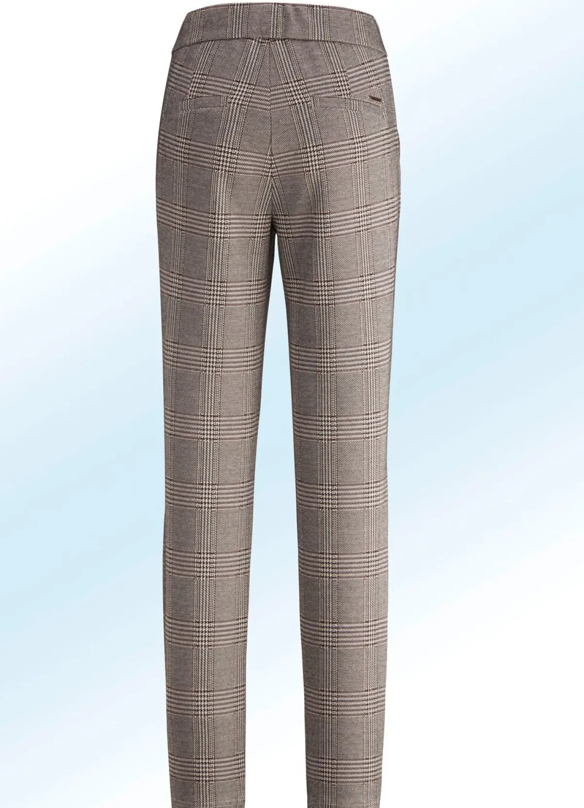 Best ASCARI Jerseyhose in aktuellen Karodessinierungen BRAUN-SCHWARZ