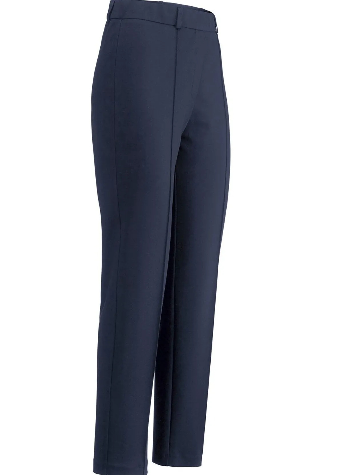 Sale KLAUS MODELLE MADE IN GERMANY Jerseyhose mit abgesteppten Biesen MARINE