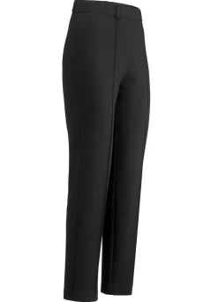Online KLAUS MODELLE MADE IN GERMANY Jerseyhose mit abgesteppten Biesen SCHWARZ