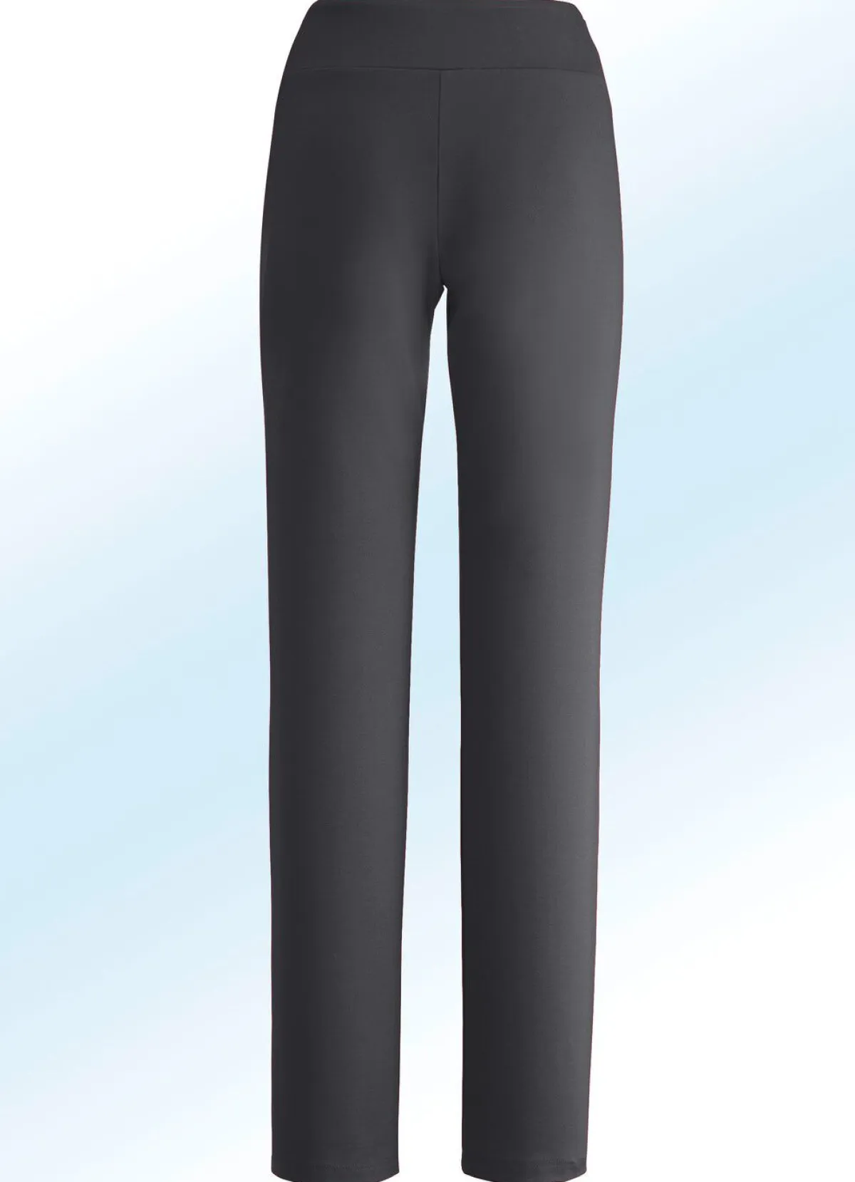 Best BADER Jerseyhose mit höherem, elastischem Formbund DUNKELGRAU