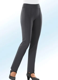 Best BADER Jerseyhose mit höherem, elastischem Formbund DUNKELGRAU