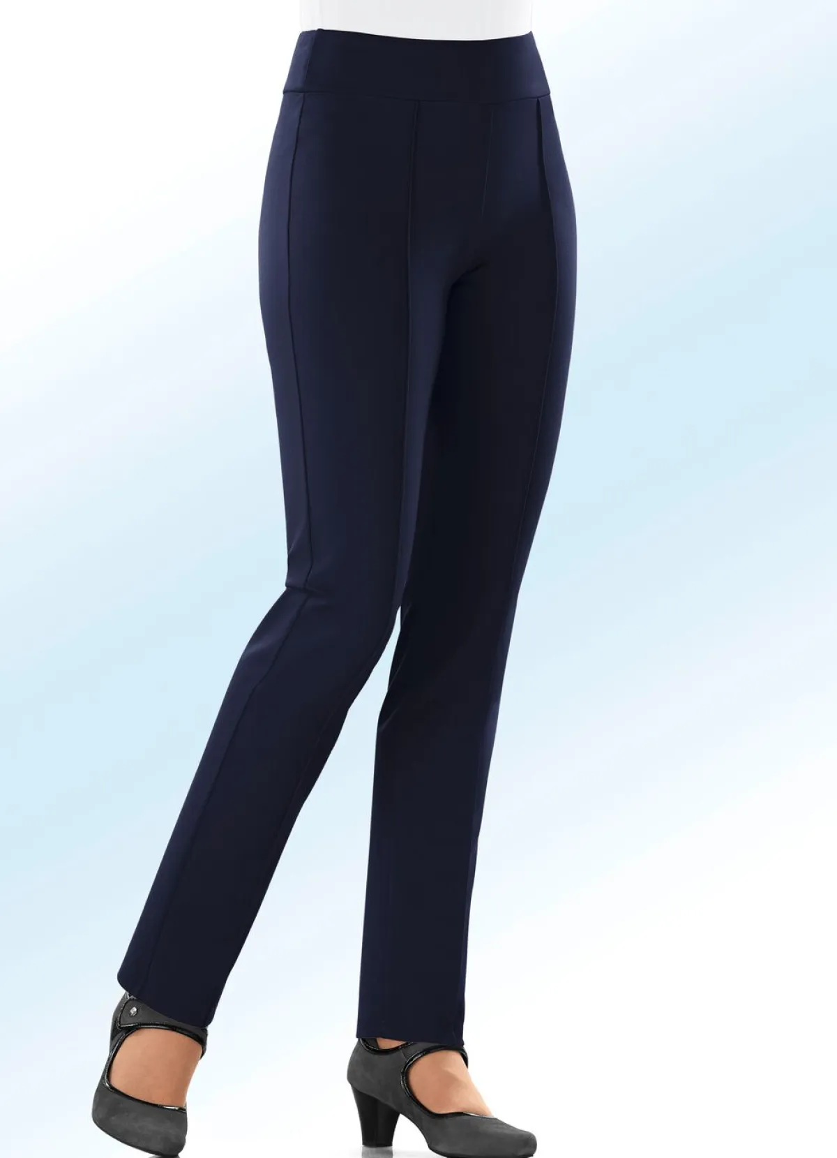 Best BADER Jerseyhose mit höherem, elastischem Formbund MARINE