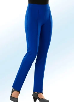 Discount BADER Jerseyhose mit höherem, elastischem Formbund ROYALBLAU