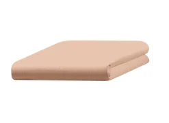 Outlet BADER Jersey Spannbetttuch aus festem Zwirngarn beige