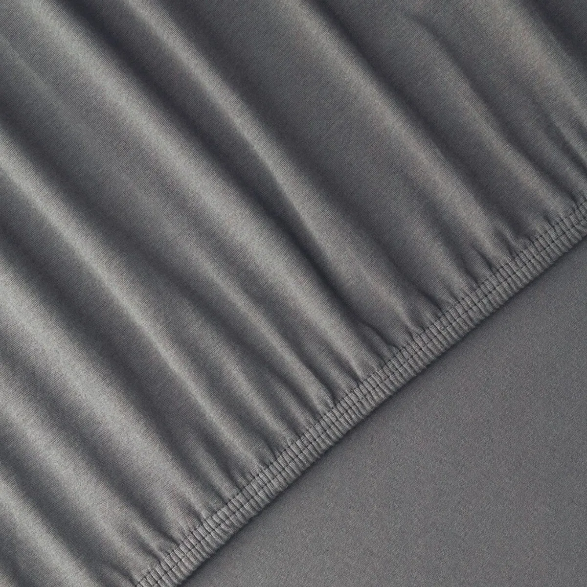 Clearance FLORELLA Jersey-Stretch-Elasthan-Spannbetttücher Excellent von ANTHRAZIT
