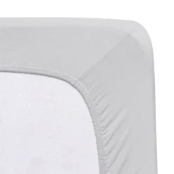 Best FLORELLA Jersey-Stretch-Elasthan-Spannbetttücher Excellent von SILBER