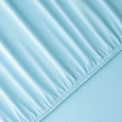 Outlet FLORELLA Jersey-Stretch-Elasthan-Spannbetttücher Excellent von BLAU