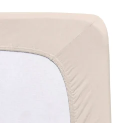 New FLORELLA Jersey-Stretch-Elasthan-Spannbetttücher Excellent von BEIGE