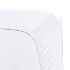 New FLORELLA Jersey-Stretch-Elasthan-Spannbetttücher Excellent von WEISS