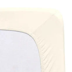 Online FLORELLA Jersey-Stretch-Elasthan-Spannbetttücher Deluxe in hochwertiger Qualität CREME