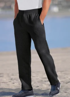 New BADER Jogginghose aus reiner Baumwolle in 5 Farben SCHWARZ