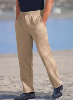 New BADER Jogginghose aus reiner Baumwolle in 5 Farben SAND