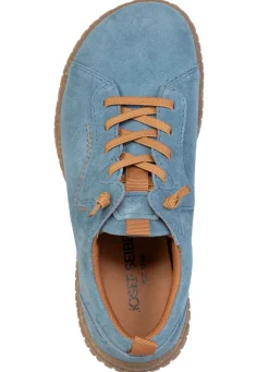 Hot JOSEF SEIBEL , bequeme Damen-Slipper, Weite G, mit herausnehmbarem Fußbett BLAU