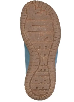 Hot JOSEF SEIBEL , bequeme Damen-Slipper, Weite G, mit herausnehmbarem Fußbett BLAU