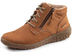 Clearance JOSEF SEIBEL , gefütterte Damen-Boots, Winterschuhe, Weite G, mit herausnehmbarem Fußbett CAMEL