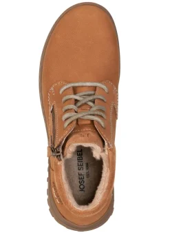Clearance JOSEF SEIBEL , gefütterte Damen-Boots, Winterschuhe, Weite G, mit herausnehmbarem Fußbett CAMEL