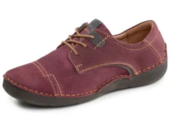 Online JOSEF SEIBEL , klassische Damen-Schnürschuhe, Weite G, mit herausnehmbarem Fußbett BEERE-GRAU