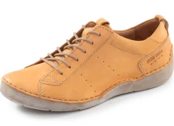 Hot JOSEF SEIBEL , klassische Damen-Schnürschuhe, Weite G, mit herausnehmbarem Fußbett GELB
