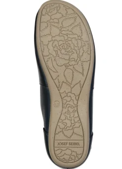 Outlet JOSEF SEIBEL , schicke Damen-Spangenschuhe, Weite G, mit herausnehmbarem Fußbett MARINE