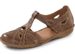 Clearance JOSEF SEIBEL , sommerliche Damen-Sandalen, Weite G, mit Klettverschluss CAMEL