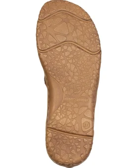 Sale JOSEF SEIBEL , sommerliche Damen-Sandalen, Weite G, aus Leder ROT