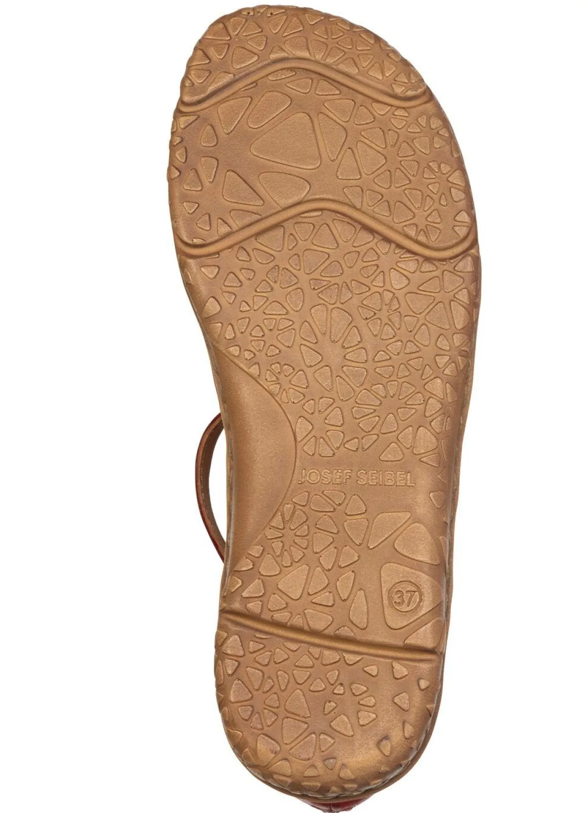 Best JOSEF SEIBEL , sommerliche Damen-Sandalen, Weite G, aus Leder KASTANIE