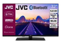 Best JVC LED-Fernseher mit 3-fach HD-Receiver SCHWARZ