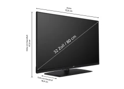 Best JVC LED-Fernseher mit 3-fach HD-Receiver SCHWARZ