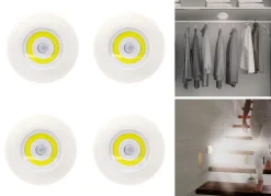Hot BADER Kabellose LED-Leuchte mit Bewegungssensor WEISS-GELB