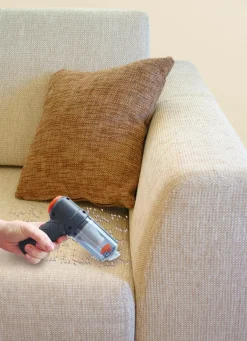 Sale BADER Kabelloser 2-in1 Mini-Akku-Handstaubsauger DUNKELGRAU